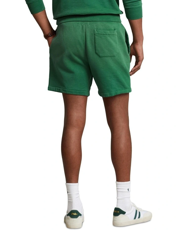 Logo Fleece Short 6.5-Inch in Green