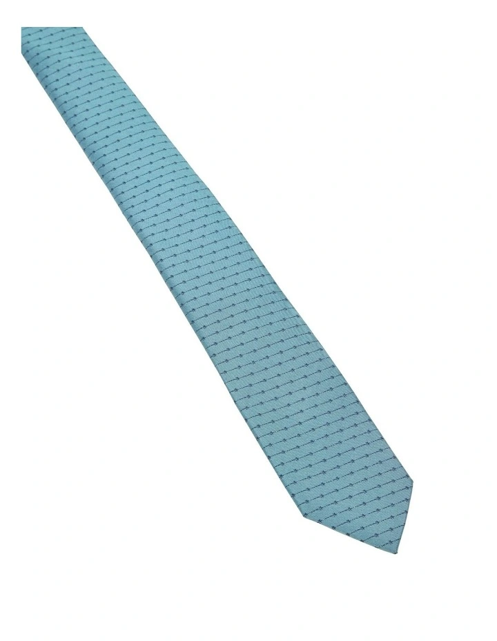 Stripes Tie in Teal