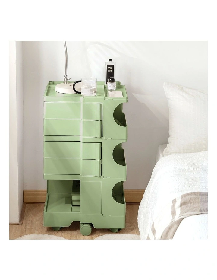 5 Tier Replica Boby Trolley in Green