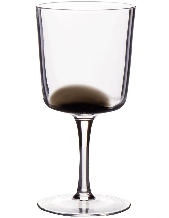 Industry Wine Glass Set of 4 in Black