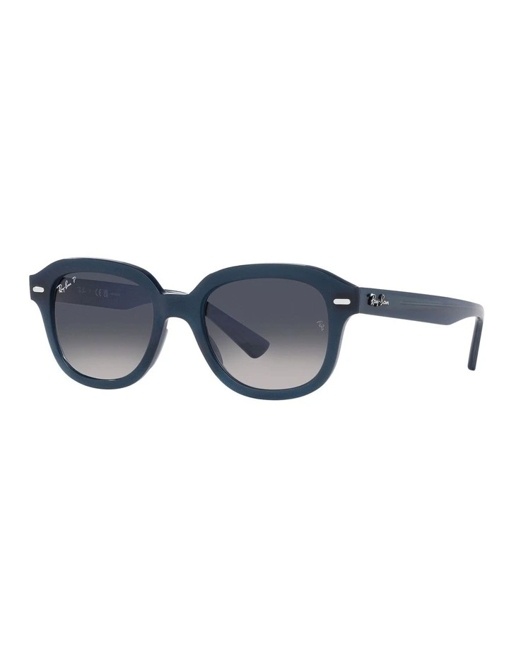 Erik Polarised Sunglasses in Blue