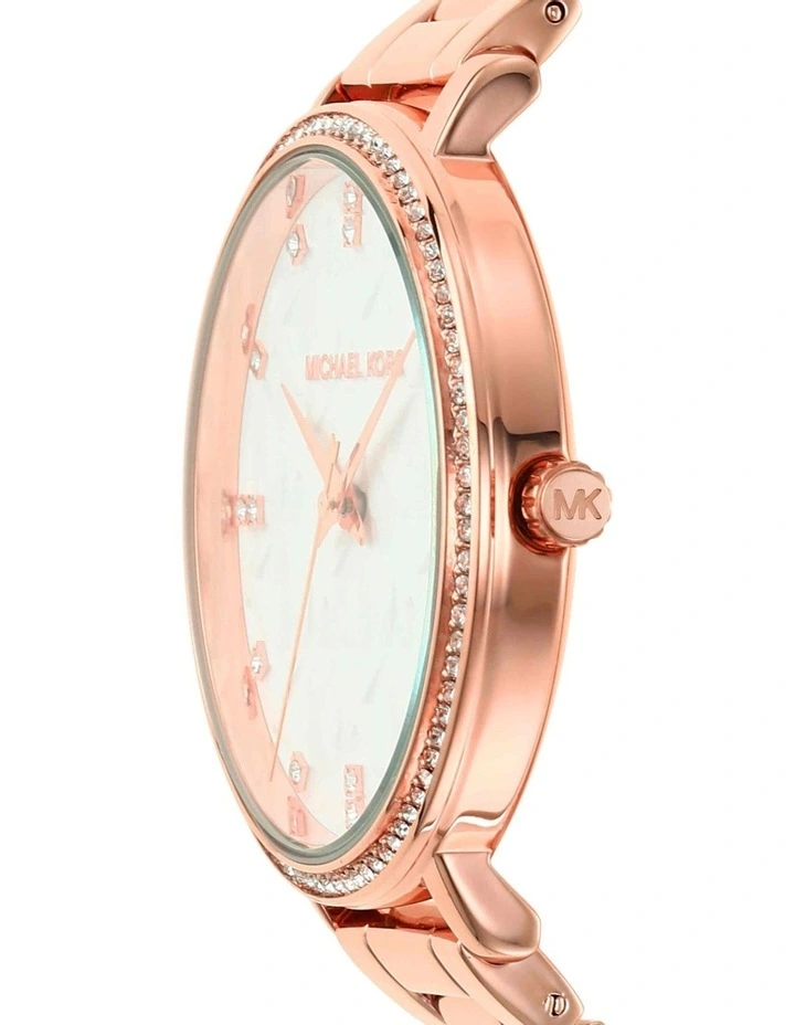 Pyper Analogue Rose Gold Watch MK4594