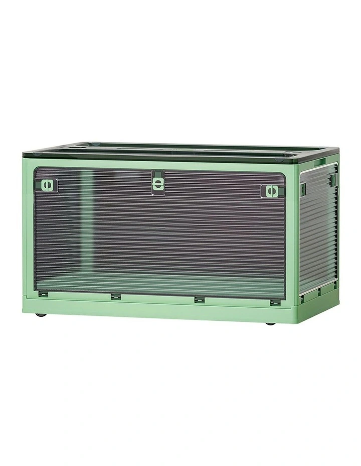 5 Sides Open Storage Container Large 140L in Green