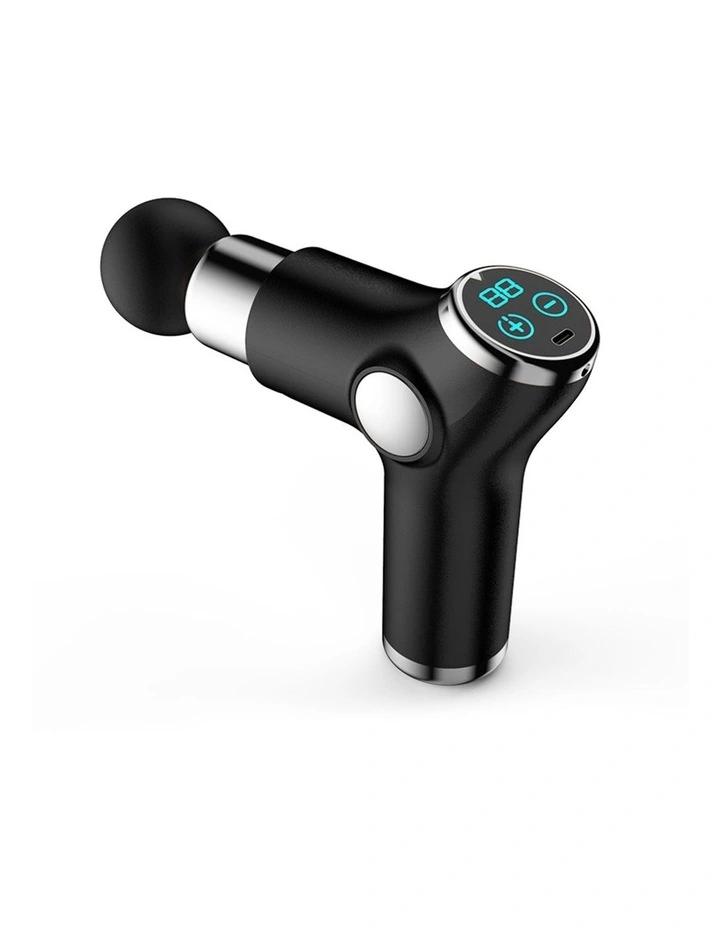 LCD Display Mini Therapy Massage Device in Black