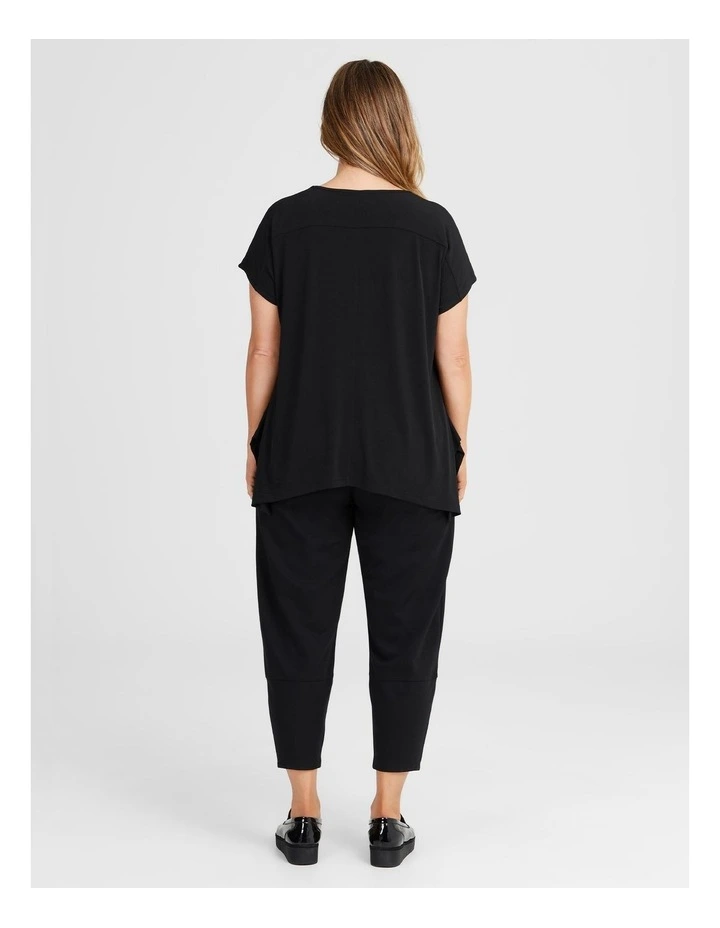 The Brooke Tunic in Black