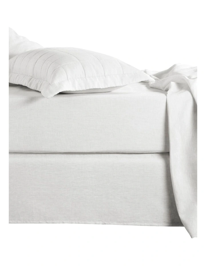 Abbotson Bedskirt in White