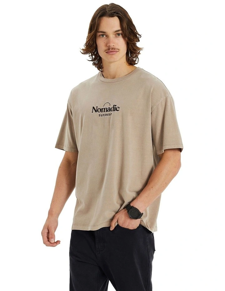Memory Box Fit Tee in Pigment Mocha