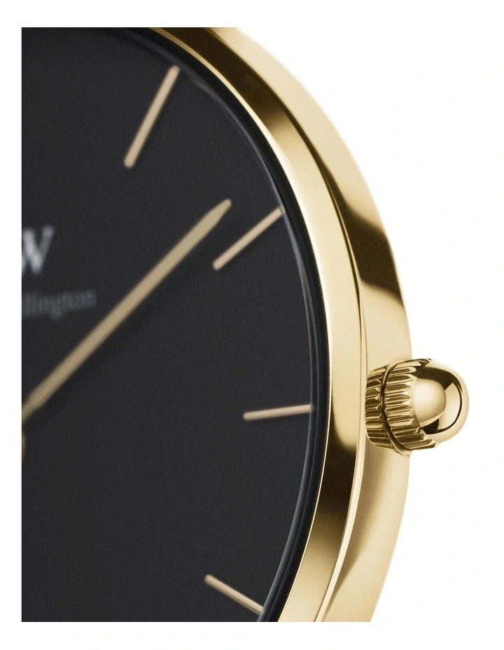 Classic 40mm St Mawes Dial Leather Watch In Brown
