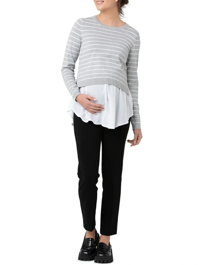 Sia Nursing Knit in Grey