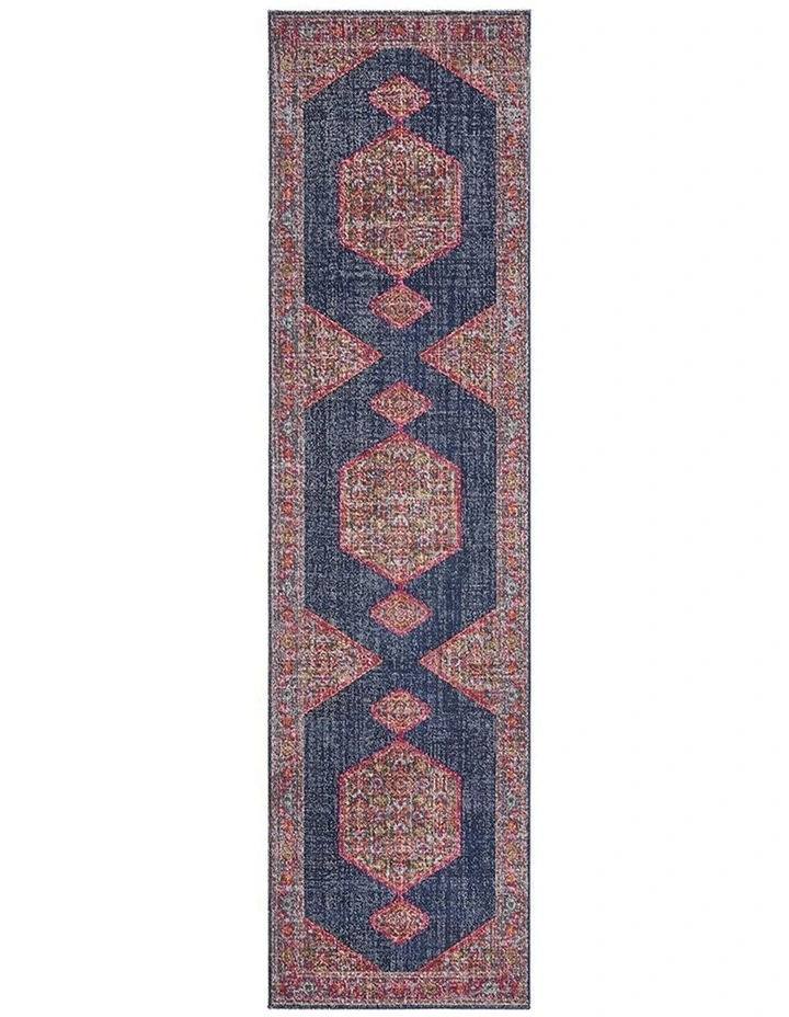 Eternal Whisper Blink Navy Runner Rug