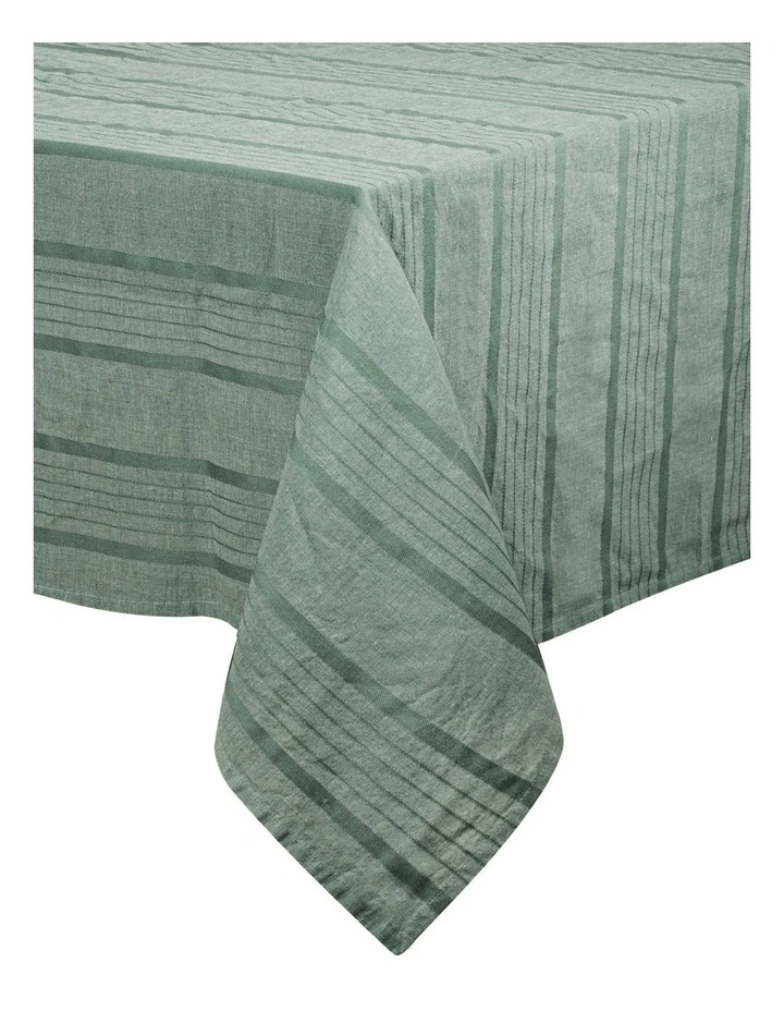 Peyton Tablecloth 150x300cm in Sage