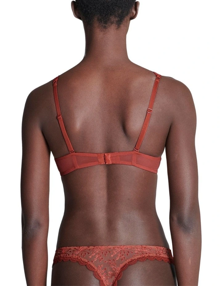 Singuliere Half Cup Bra in Sienna