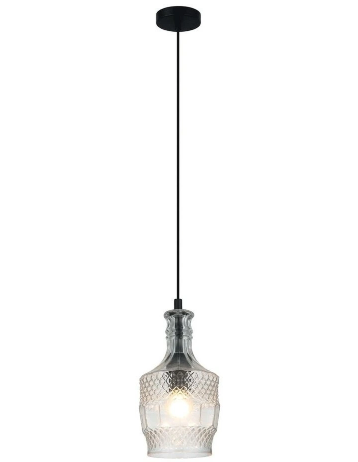 Decant Single Pendant Light Style 2 White