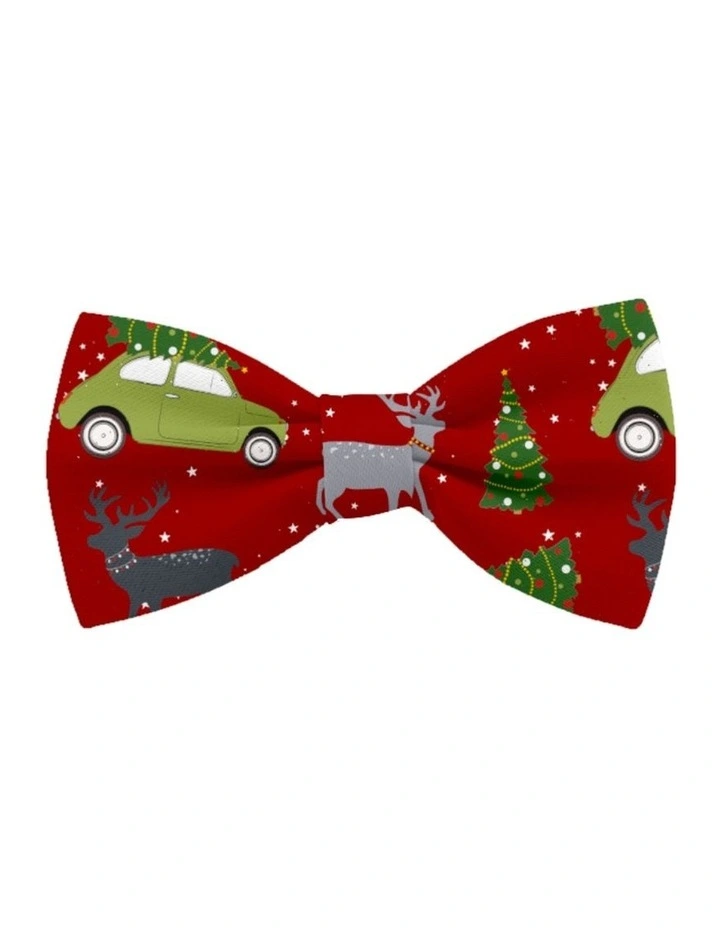 Coco & Pud Deck The Paws Christmas Dog Bow tie