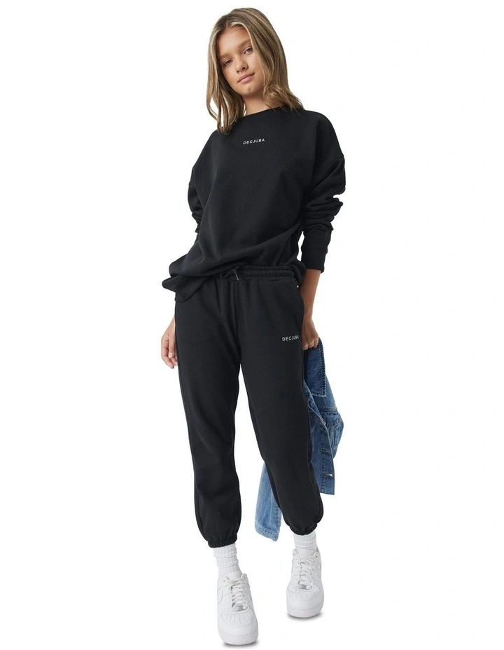 90's Trackpant in Black