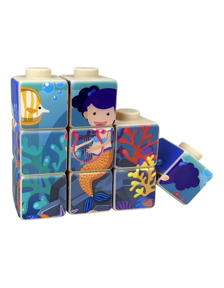 4-in-1 Underwater Soft Puzzle Blocks