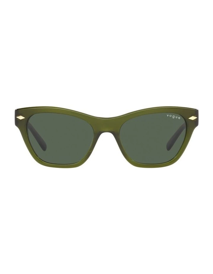 0VO5445S Sunglasses in Opal Green