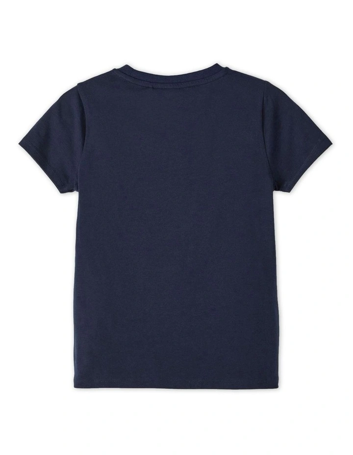 Fimmi Printed T-Shirt in Navy