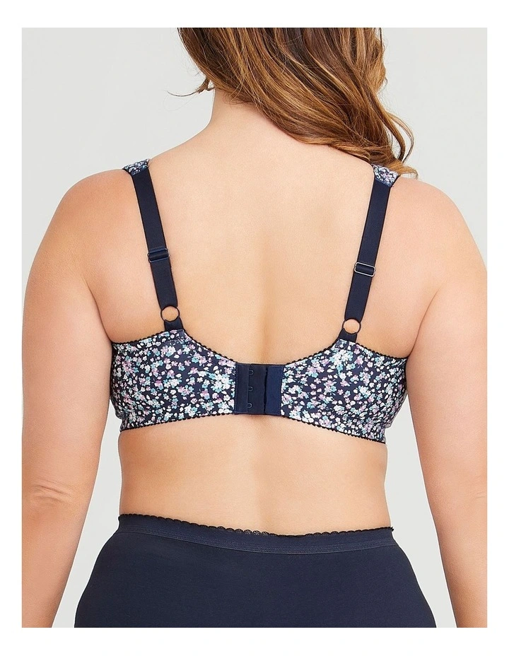 Wirefree Cotton Comfort Bra in Multi
