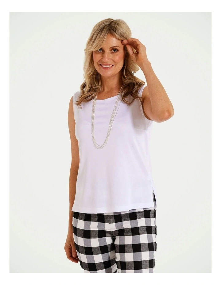 Milton Summer Camisole in White