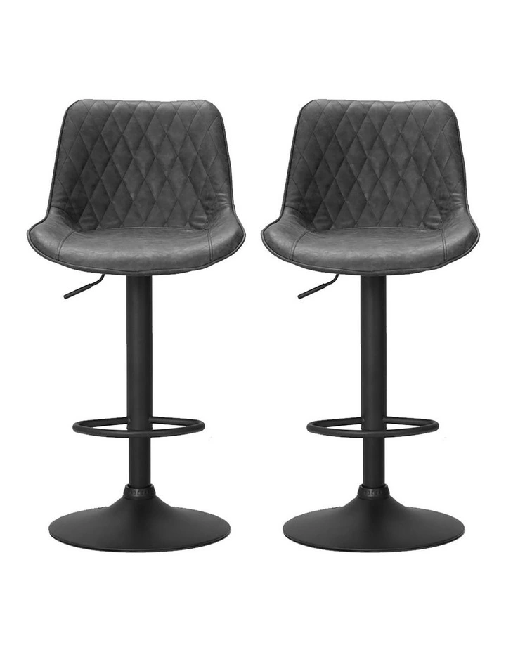 Rushal Metal Bar Stools in Black