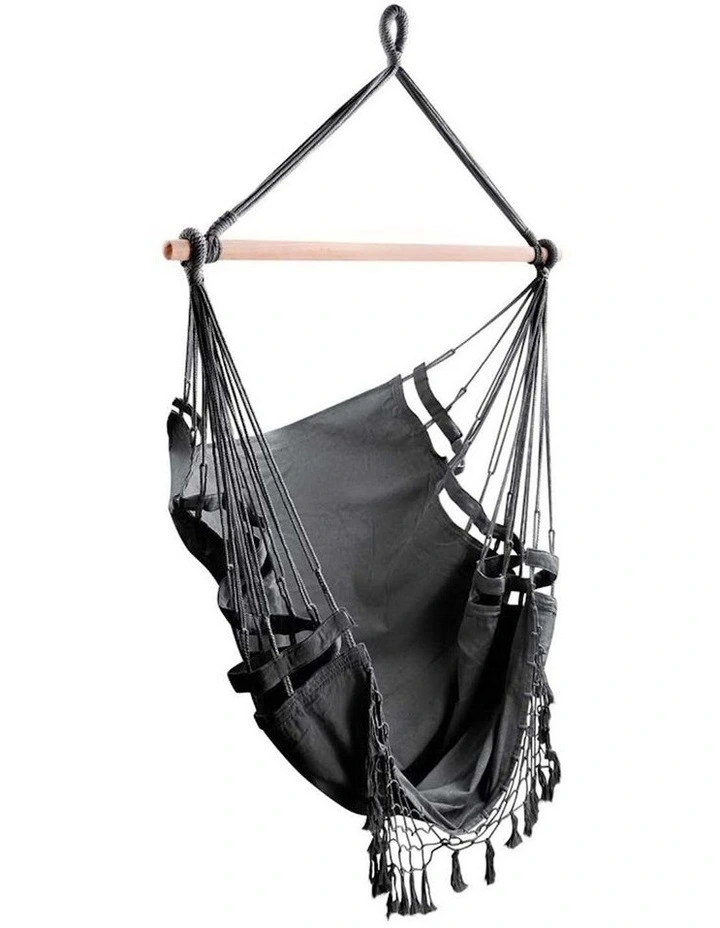 Hanging Hammock Chair in Grey