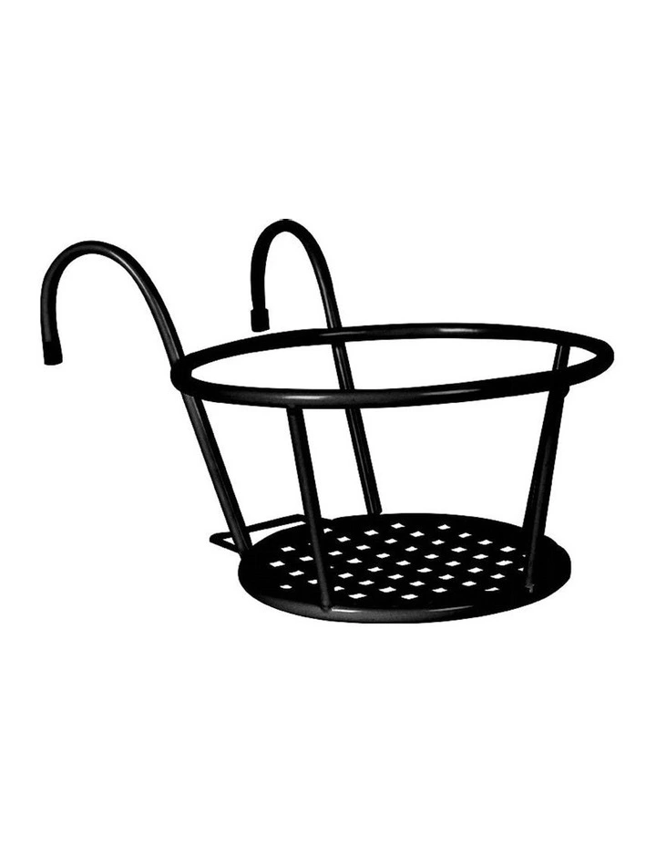 Hanging Pot Basket in Black