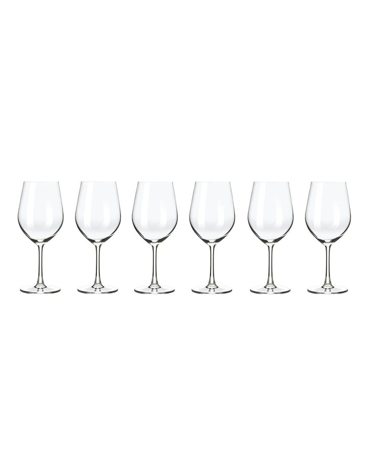 Cosmopolitan Wine Glass 590ML Set of 6 in Clear