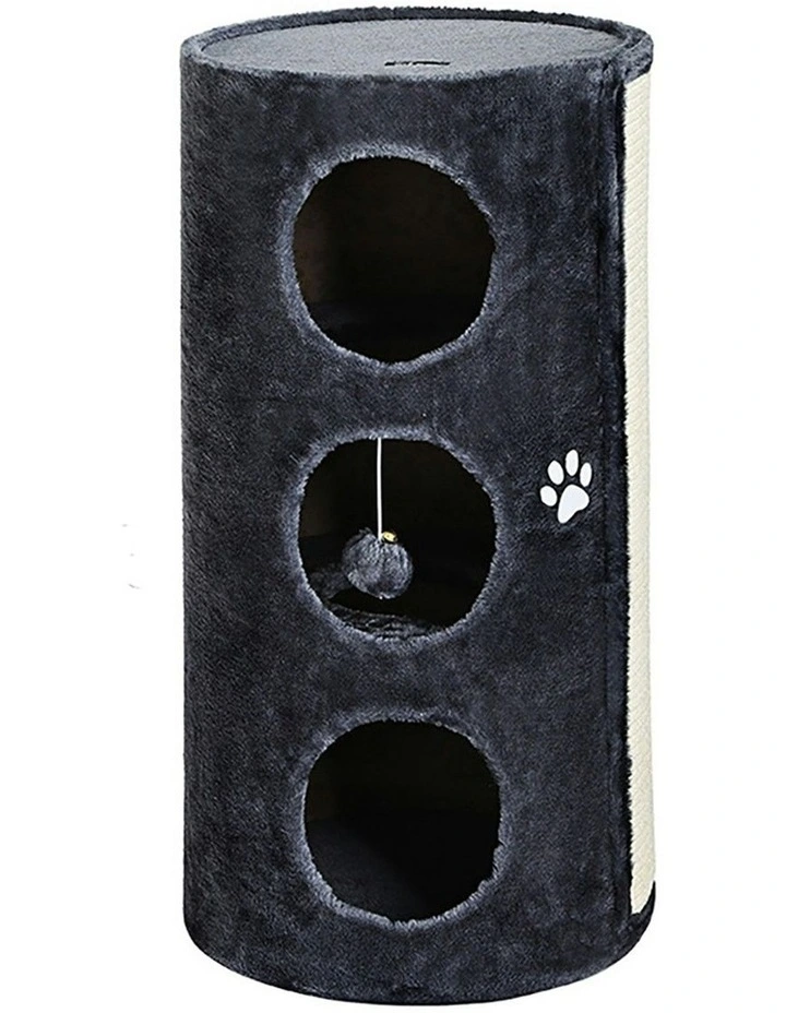 Scratching Post Pet Tree 70cm in Dark Grey
