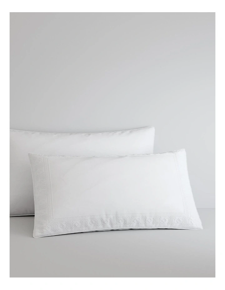Rayne Pillowcase Pair in White