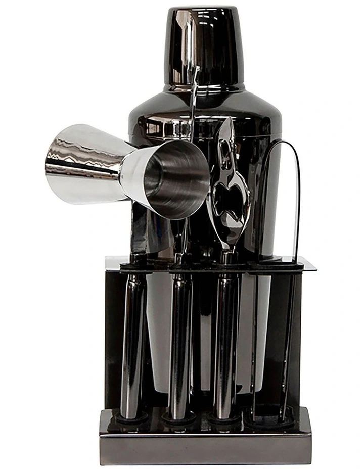 Kennedy 6 Piece Cocktail Set Black