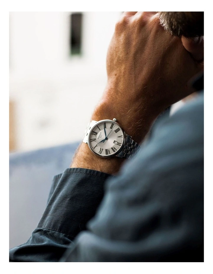 Carson Premium T1224101103300 Watch in Silver