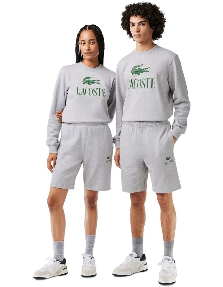 Core Graphics NB Sweat Short in Silver Chine