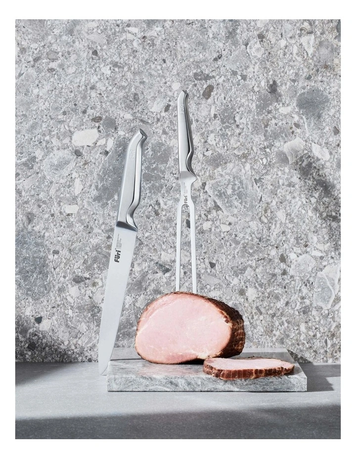 Pro Carving Fork 18cm in Silver