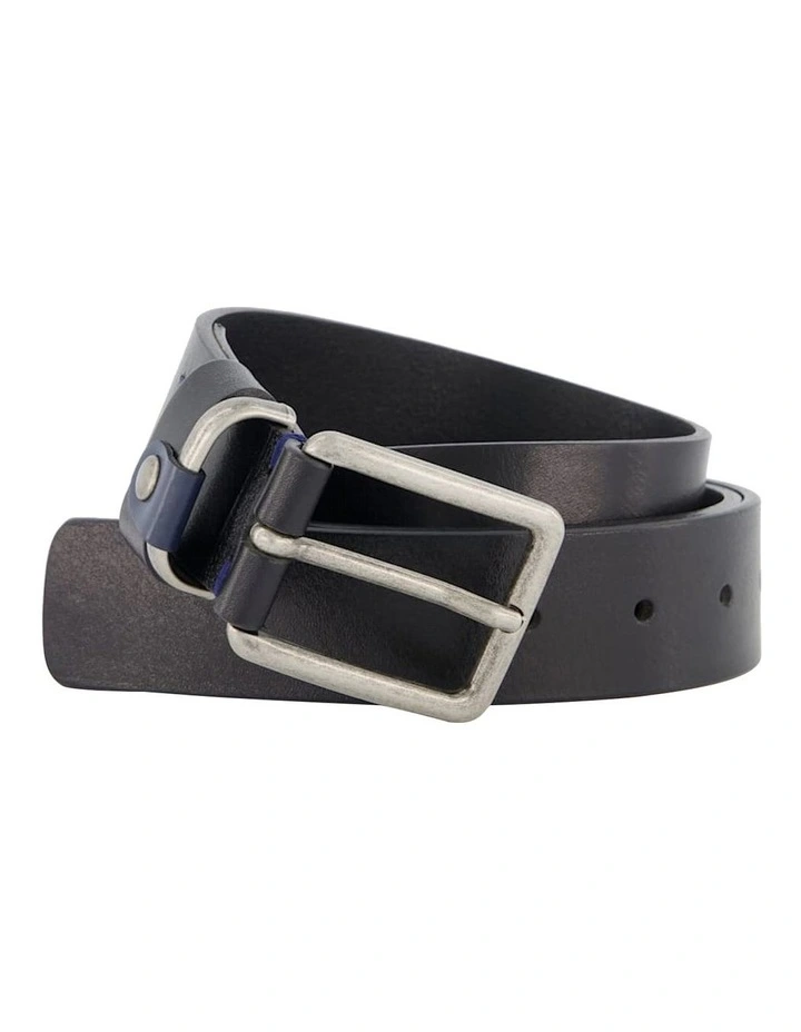 Ornwell Leather Belt in Black