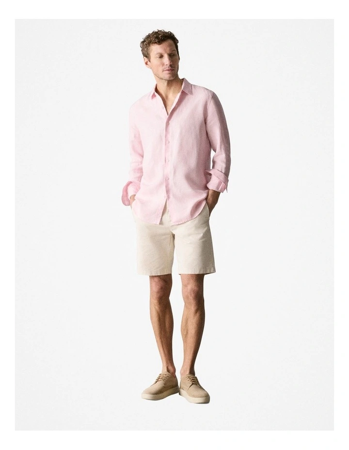 Chino Short in Chalk