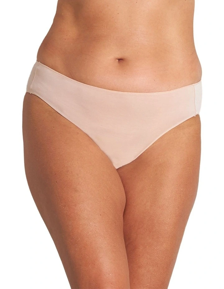 Au Naturel High Cut Brief in Latte