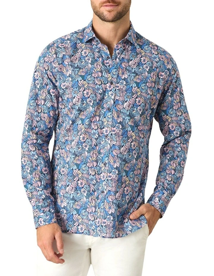Positano Printed Shirt in Multi
