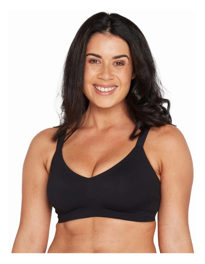 Comfit Collection Wirefree Bra in Black