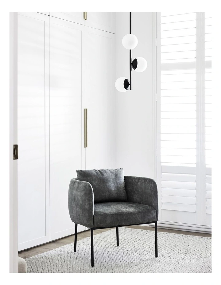 Soho Charcoal Chair