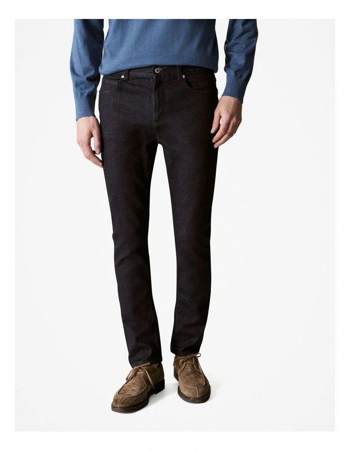 Modern Slim Dark Wash Jean in Ink Blue