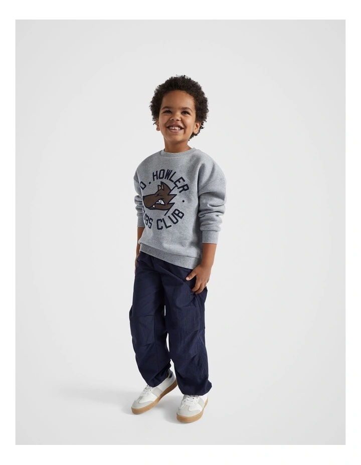 Parachute Pant in Midnight Blue