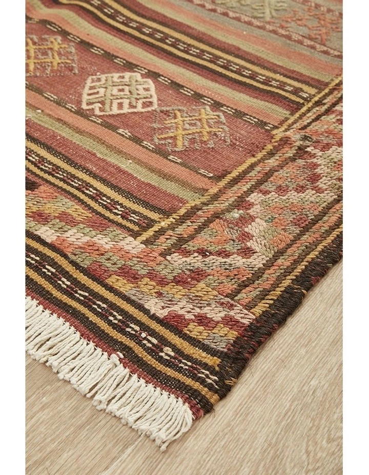 Kilim Hand Knotted Persian Glim Rug 355X150cm