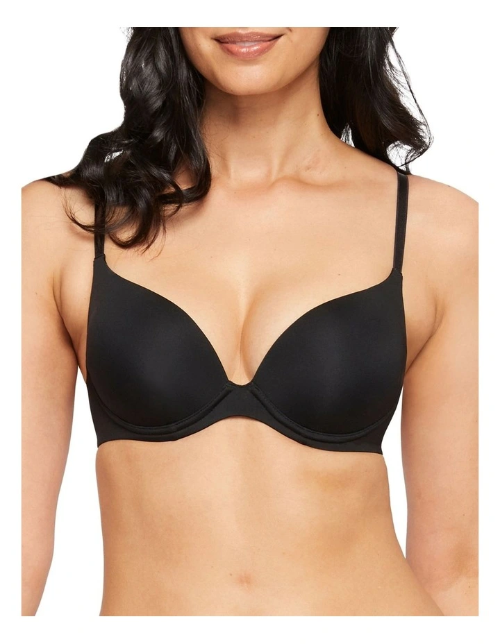 Smooth Luxe Level 2 Push Up Bra Black