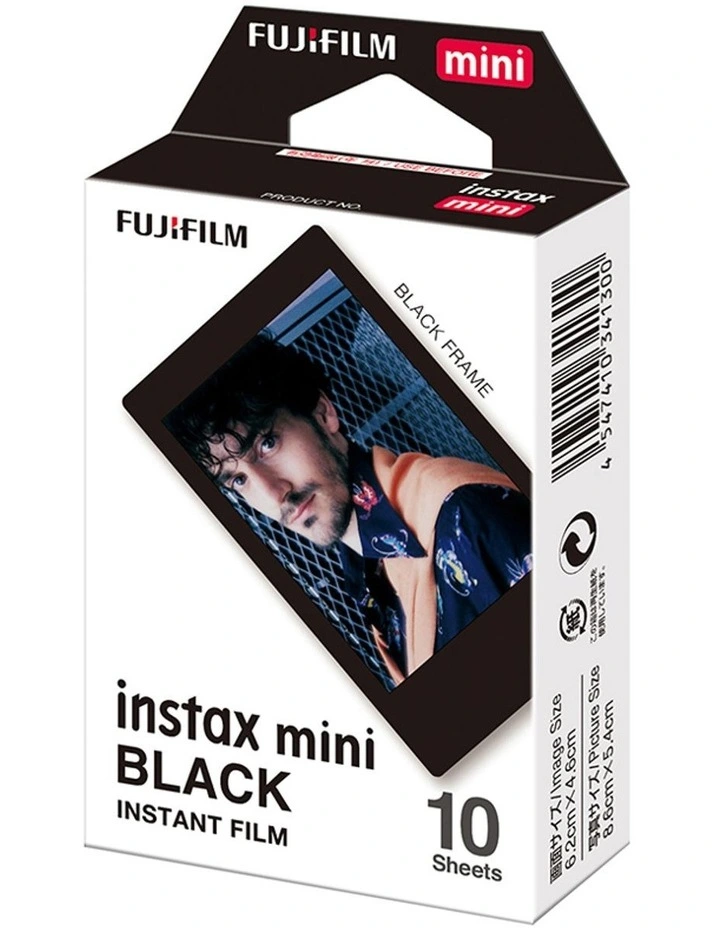 Instax Mini Frame Instant Film 10 Pack in Black
