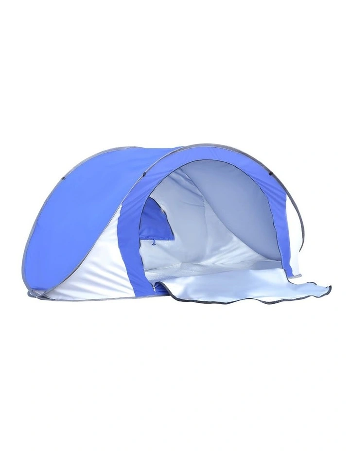 2-3 Person Pop Up Beach Tent in Blue