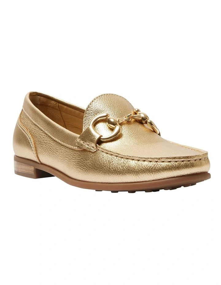 Tuscany Loafers in Gold Metallic