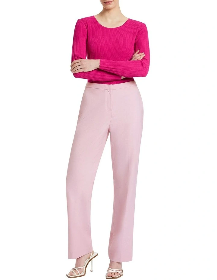 Mandy Knit Top in Berry