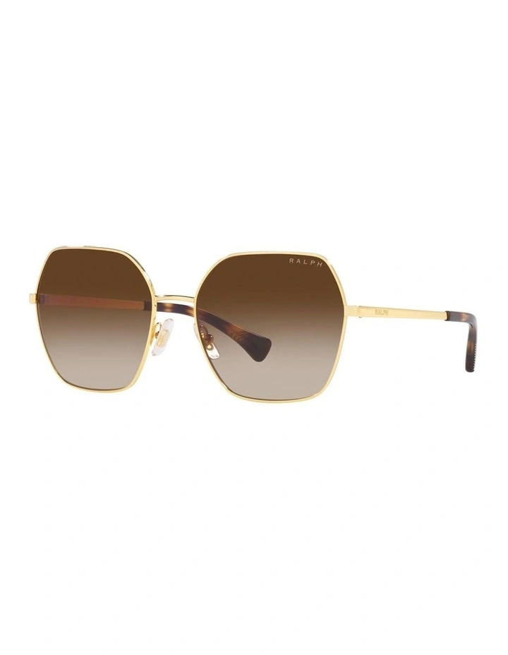 0RA4138 Sunglasses in Shiny Gold