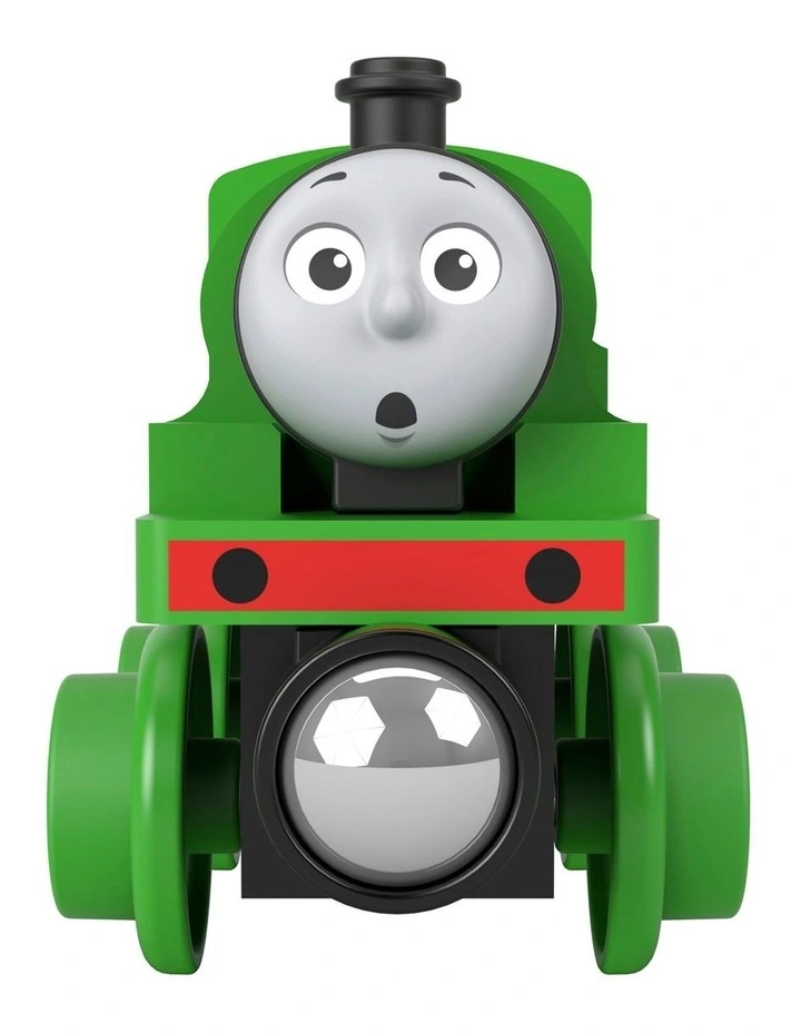 Wooden Railway Percy Engine in Multi